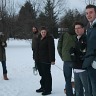 Dustin, Joey And Hannah Visit